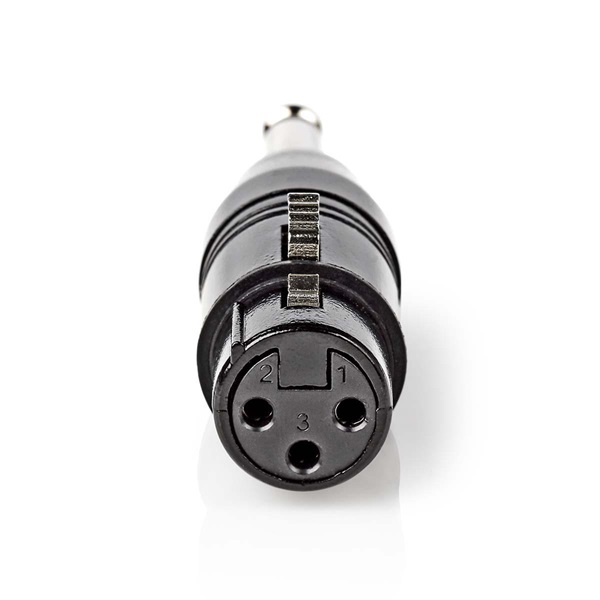 Nedis COTP15940BK 6,35 Jack dugó - 3P XLR aljzat adapter