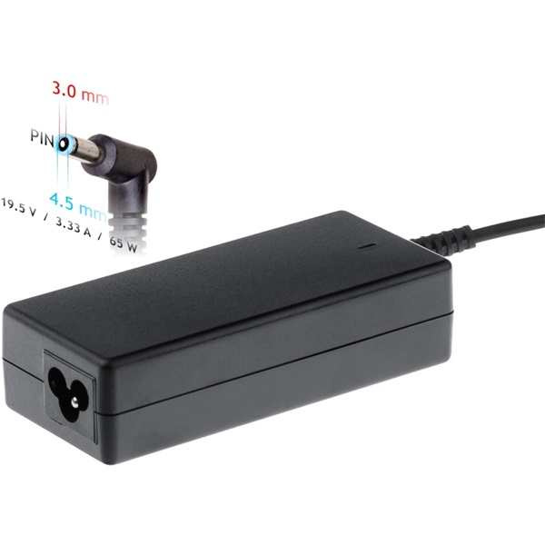 Akyga Notebook Adapter 65W HP (AK-ND-25)