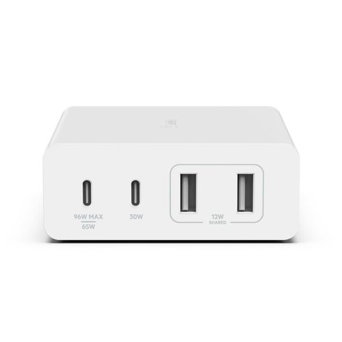 Belkin 2xUSB-A, 2xUSB-C hálózti töltő 108W (WCH010VFWH) Belkin 2xUSB-A, 2xUSB-C hálózti töltő 108W (WCH010VFWH)