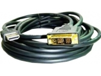 Gembird Cablexpert Adatkábel HDMI-DVI 3m aranyozott csatlakozó (CC-HDMI-DVI-10) Gembird Cablexpert Adatkábel HDMI-DVI 3m aranyozott csatlakozó (CC-HDMI-DVI-10)
