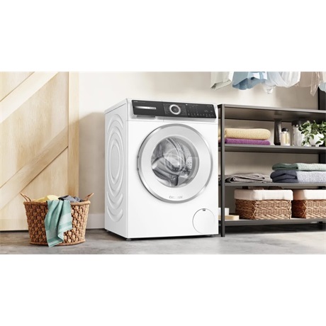 Bosch WGH256A0BY Elöltöltős mosógép Fehér/Fekete - 10 kg, 1600 ford./perc, A Energiaosztály