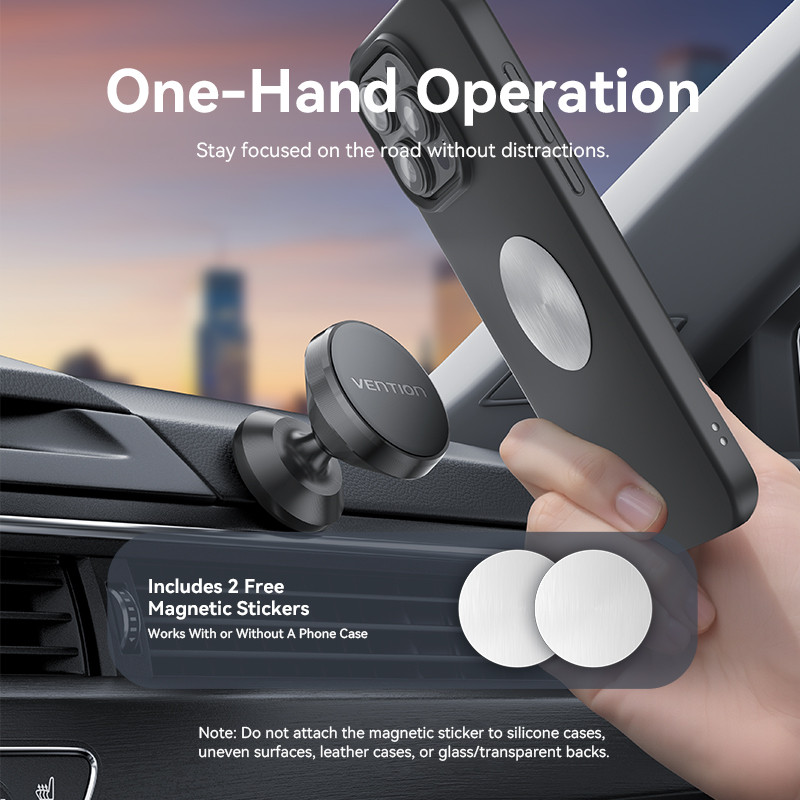 Vention Telefon  3M mágneses autós telefontartó