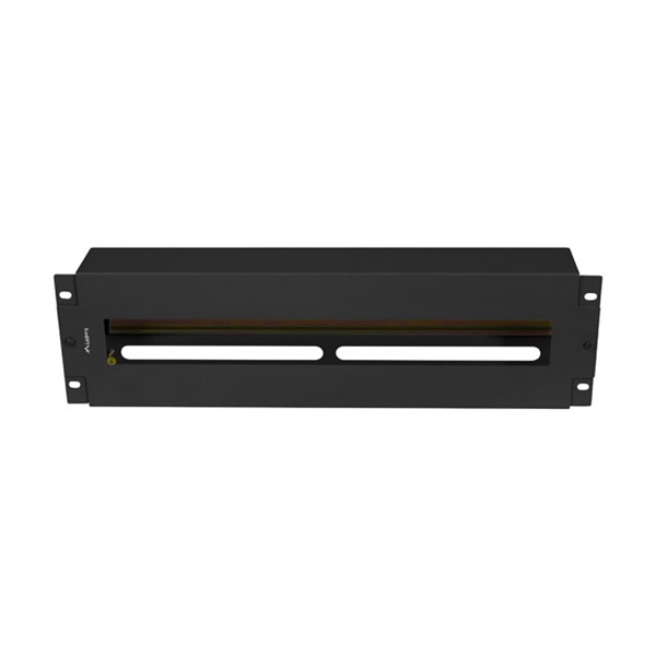Lanberg AK-VDP103-B 19" 3U DIN sínes fedeles kismegszakító tartó panel Lanberg AK-VDP103-B 19" 3U DIN sínes fedeles kismegszakító tartó panel
