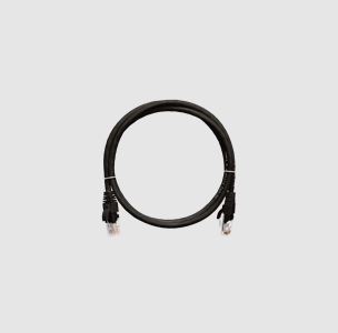 Nikomax Patch kábel UTP, CAT5e, LSZH, 1m, fekete
