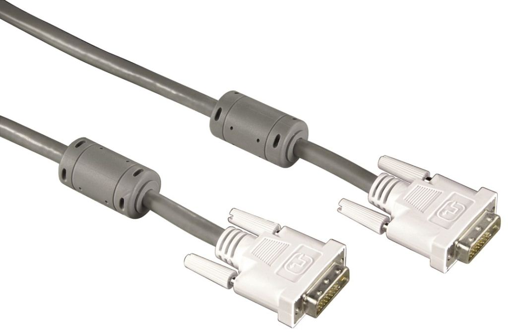 Hama DVI - DVI összekötő kábel, Dual Link 1.8m (45077) Hama DVI - DVI összekötő kábel, Dual Link 1.8m (45077)