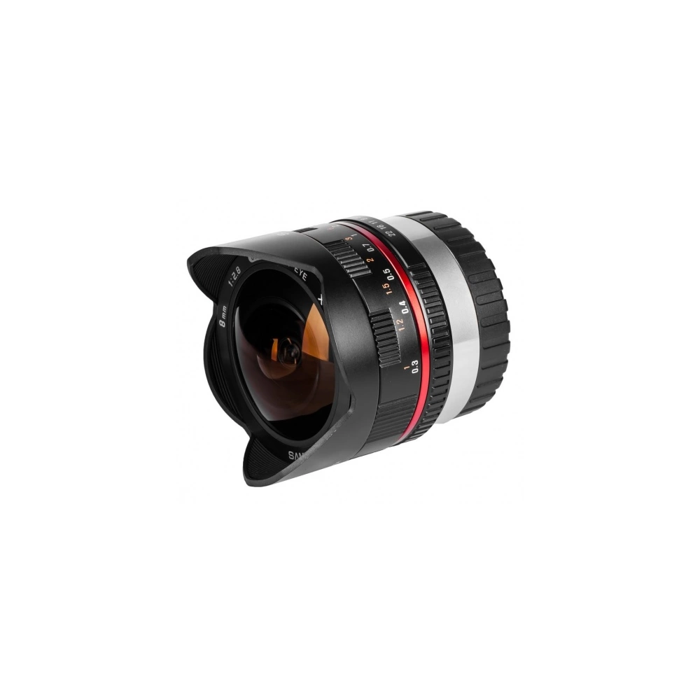 SAMYANG 8mm f/2.8 Fish-eye II (Canon M) Fekete SAMYANG 8mm f/2.8 Fish-eye II (Canon M) Fekete