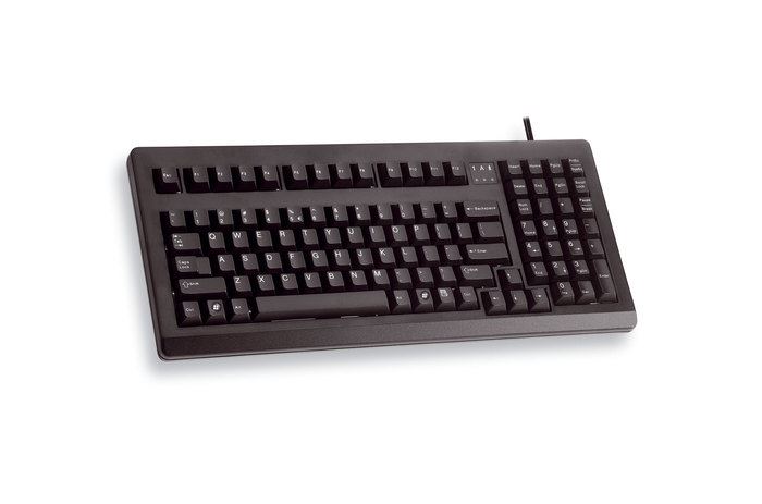 Cherry G80-1800 US billentyűzet fekete USB/PS/2  (G80-1800LPCEU-2)