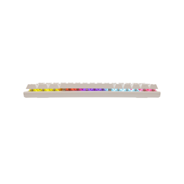 White Shark WAKIZASHI-W/R-US, GK-002211-W/R-US fehér mechanikus gamer billentyűzet, piros kapcs. angol