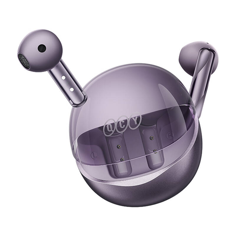 QCY AilyBuds Clear T32 TWS  Fülhallgató Lila