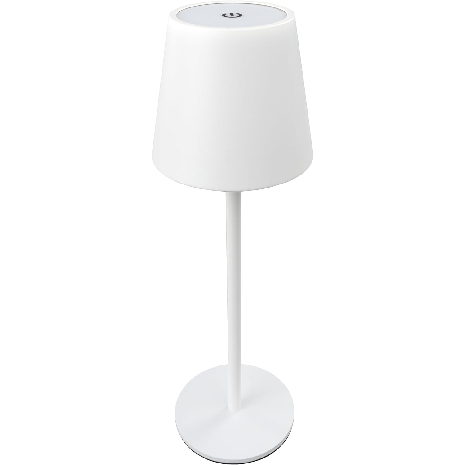 Dörr Manta akkumulátoros asztali LED lámpa, fényerő és színhőmérséklet szabályozás, 36cm, fehér