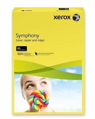 XEROX "Symphony" Másolópapír A4 160g sötétsárga (intenzív) (003R94275) XEROX "Symphony" Másolópapír A4 160g sötétsárga (intenzív) (003R94275)