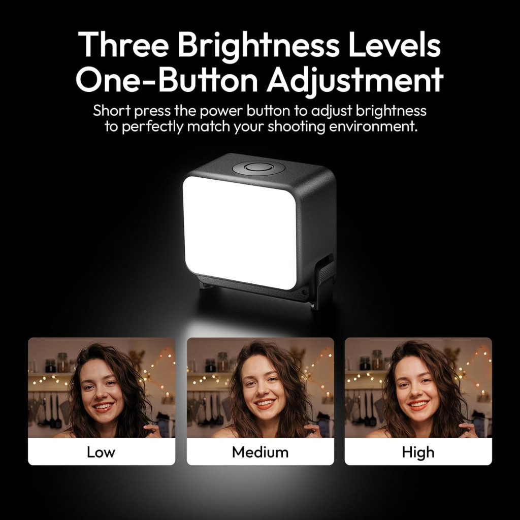Ulanzi LM24 Action Quick Release Mini Fill Light II  LED lámpa DJI Action 6/Nano