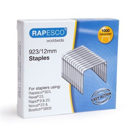 Rapesco 923/12 erős tűzőkapocs (IRS1238 / 1238) Rapesco 923/12 erős tűzőkapocs (IRS1238 / 1238)