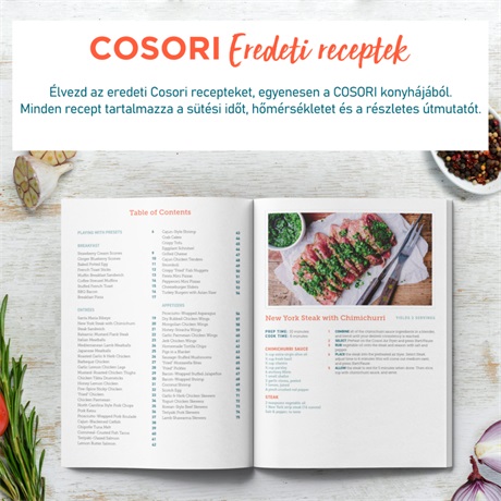 Cosori CP158-AF-RXR FORRÓLEVEGŐS SÜTŐ