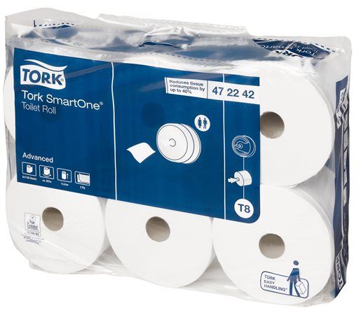 Tork SmartOne toalettpapír T8 rendszer (472242)