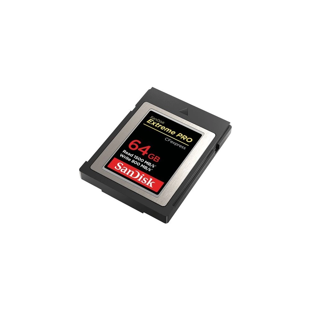 SANDISK Extreme Pro CFEXPRESS 64 GB Type B 1500/800 MB/s Memóriakártya SANDISK Extreme Pro CFEXPRESS 64 GB Type B 1500/800 MB/s Memóriakártya