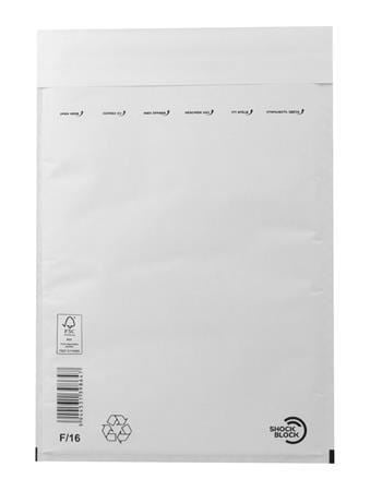 Victoria W6 légpárnás tasak 240x350 mm külméret - 220x340 mm belméret fehér (IBIL16) Victoria W6 légpárnás tasak 240x350 mm külméret - 220x340 mm belméret fehér (IBIL16)