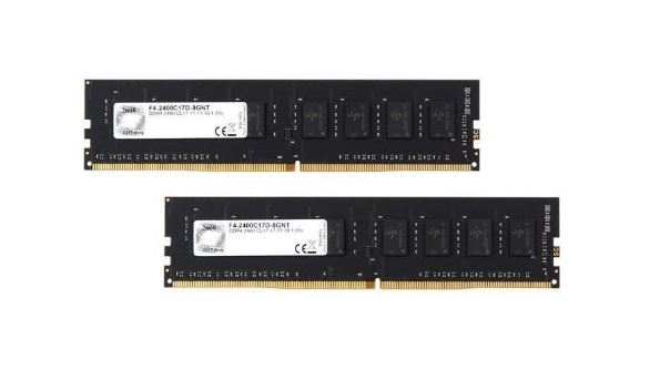 8GB 2400MHz DDR4 RAM G.Skill Value CL17 (2x4GB) (F4-2400C17D-8GNT)