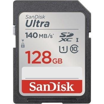 128GB SDXC Sandisk Ultra CL10 (SDSDUNB-128G-GN6IN / 215416) 128GB SDXC Sandisk Ultra CL10 (SDSDUNB-128G-GN6IN / 215416)