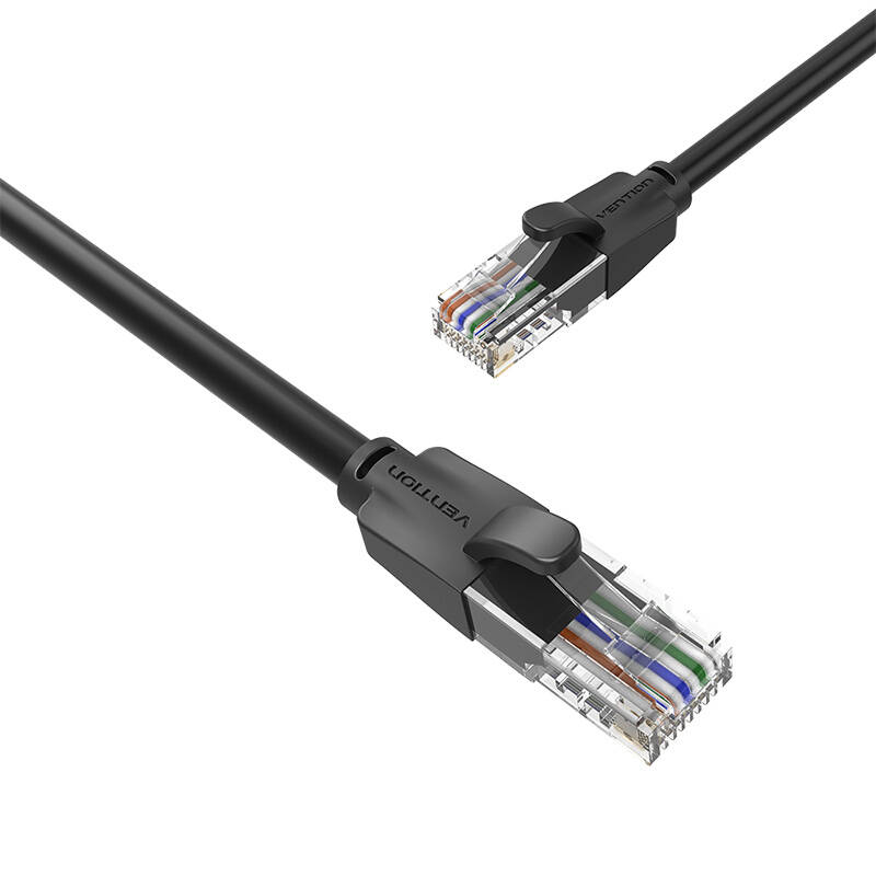 UTP Category 6 Network Cable Vention IBEBK 8m Black