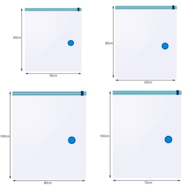 Ruhhy 10 db-os vákumzsák szett