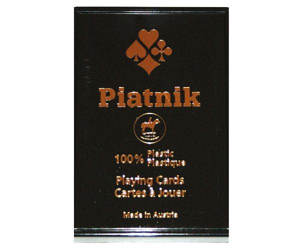 Piatnik Plasztik Römikártya 1x55lap (136429) Piatnik Plasztik Römikártya 1x55lap (136429)