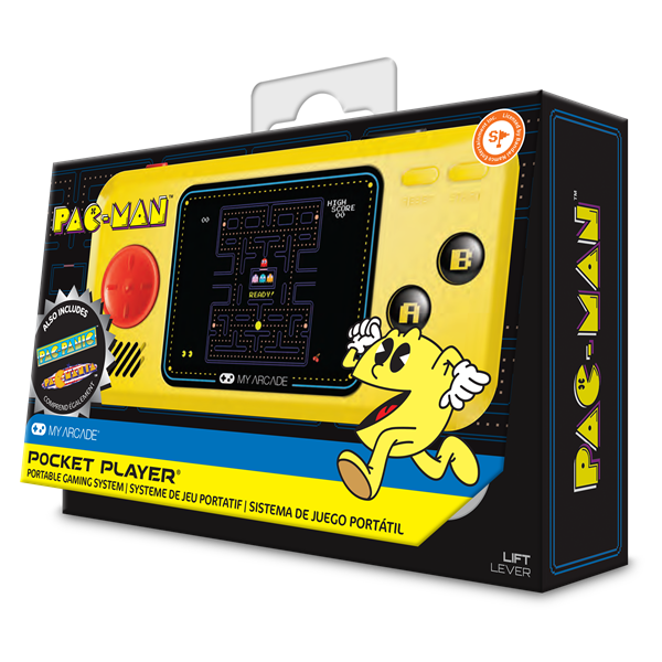 MY ARCADE Pac-Man Pocket Player Hordozható