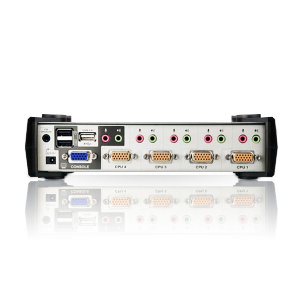 ATEN 4-Port PS/2-USB VGA/Audio KVMP Switch 