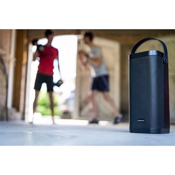 Artsound PWR05 háromutas hordozható Bluetooth fekete hangszóró