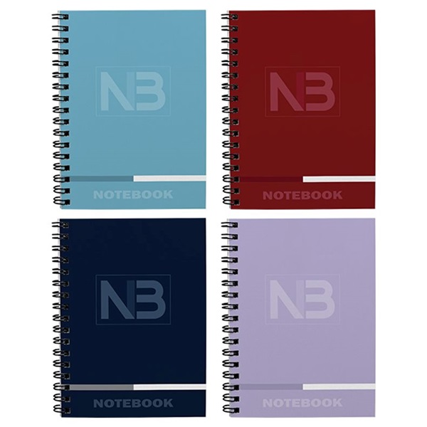 TC Notebook 3 A5 120 lapos osztott (2x40 vonal+1x40 kockás) spirálfüzet TC Notebook 3 A5 120 lapos osztott (2x40 vonal+1x40 kockás) spirálfüzet