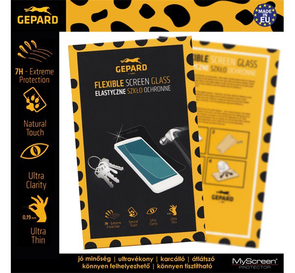 MYSCREEN GEPARD FLEXI GLASS képernyővédő üveg (karcálló, ütésálló, 0.17mm, 7H) ÁTLÁTSZÓ [Samsung Galaxy A5 (2015) SM-A500F]