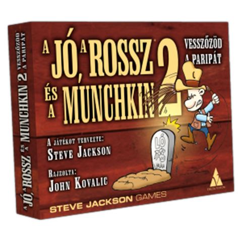 Delta Vision A Jó, a Rossz és a Munchkin 2 - Vesszőzöd a paripát társasjáték kiegészítő (19722-314292)