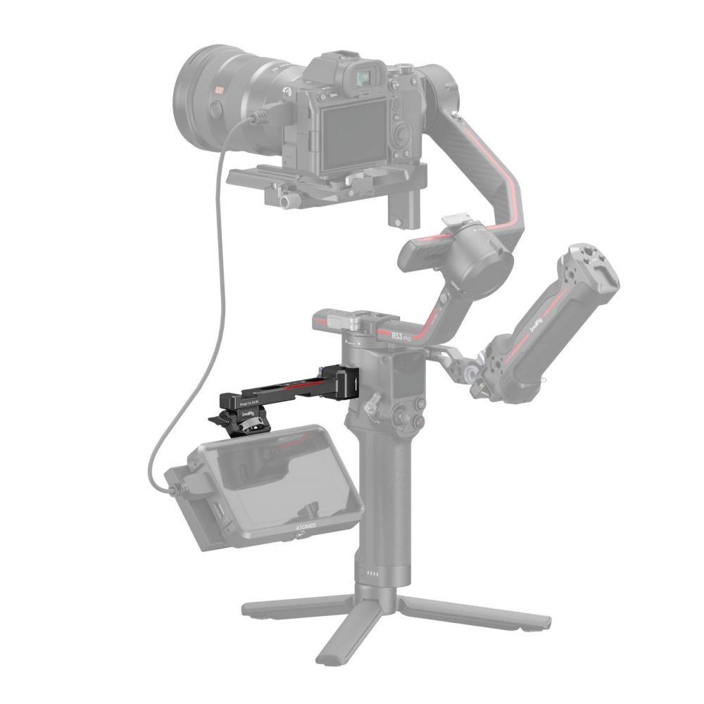 SMALLRIG Monitor Mount with NATO Clamp for DJI RS 2/RSC 2 3026B