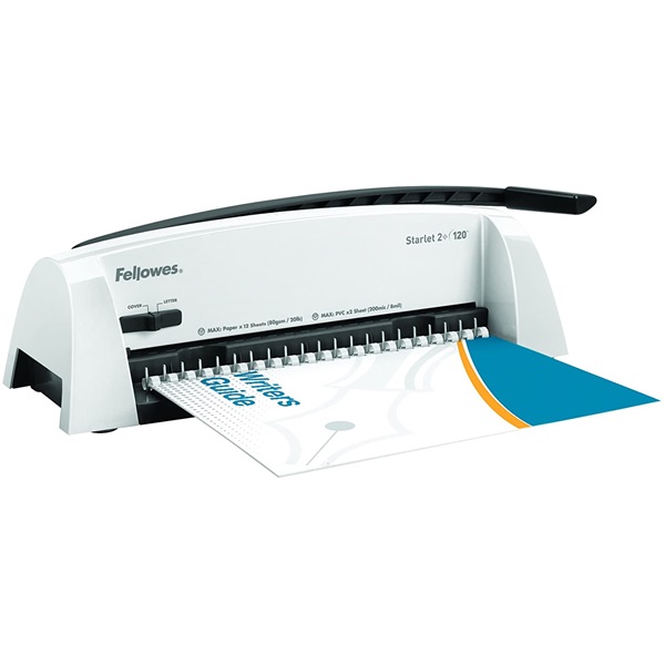 Fellowes 5227901 Starlet 2+ műanyag spirálkötéshez manuális 120 lapos spirálozógép Fellowes 5227901 Starlet 2+ műanyag spirálkötéshez manuális 120 lapos spirálozógép