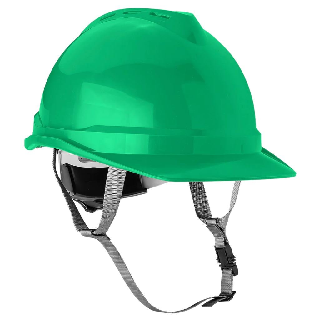 NEO Tools védősisak állszíjjal zöld (97-223)