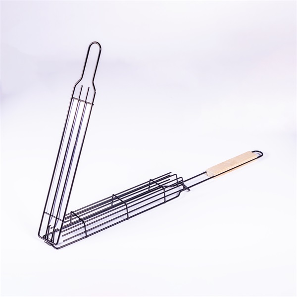 IRIS KT-204 BBQ hosszú grillkosár 25cm x 4.5 cm IRIS KT-204 BBQ hosszú grillkosár 25cm x 4.5 cm