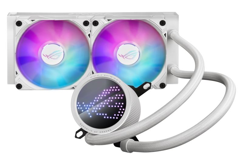 ASUS ROG RYUO III 240 ARGB WHITE EDITION univerzális vízhűtés