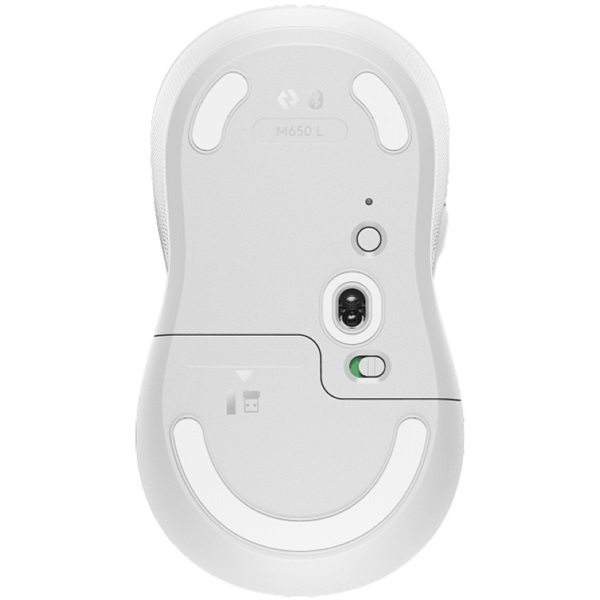 Logitech Signature M650 L nagy vezeték nélküli egér piszkosfehér (910-006238)