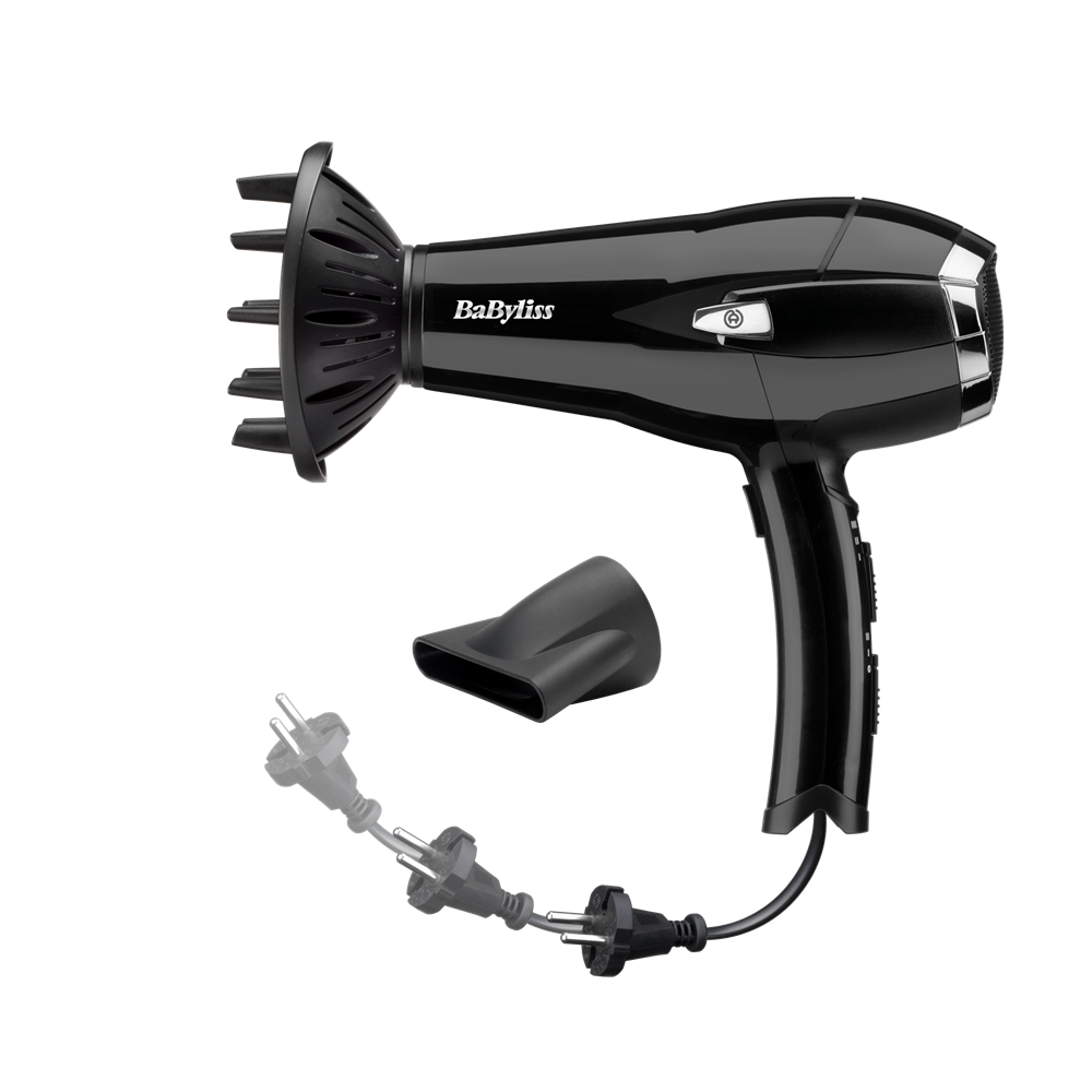 BaByliss D374DE Cordkeeper hajszárító 2000W Fekete