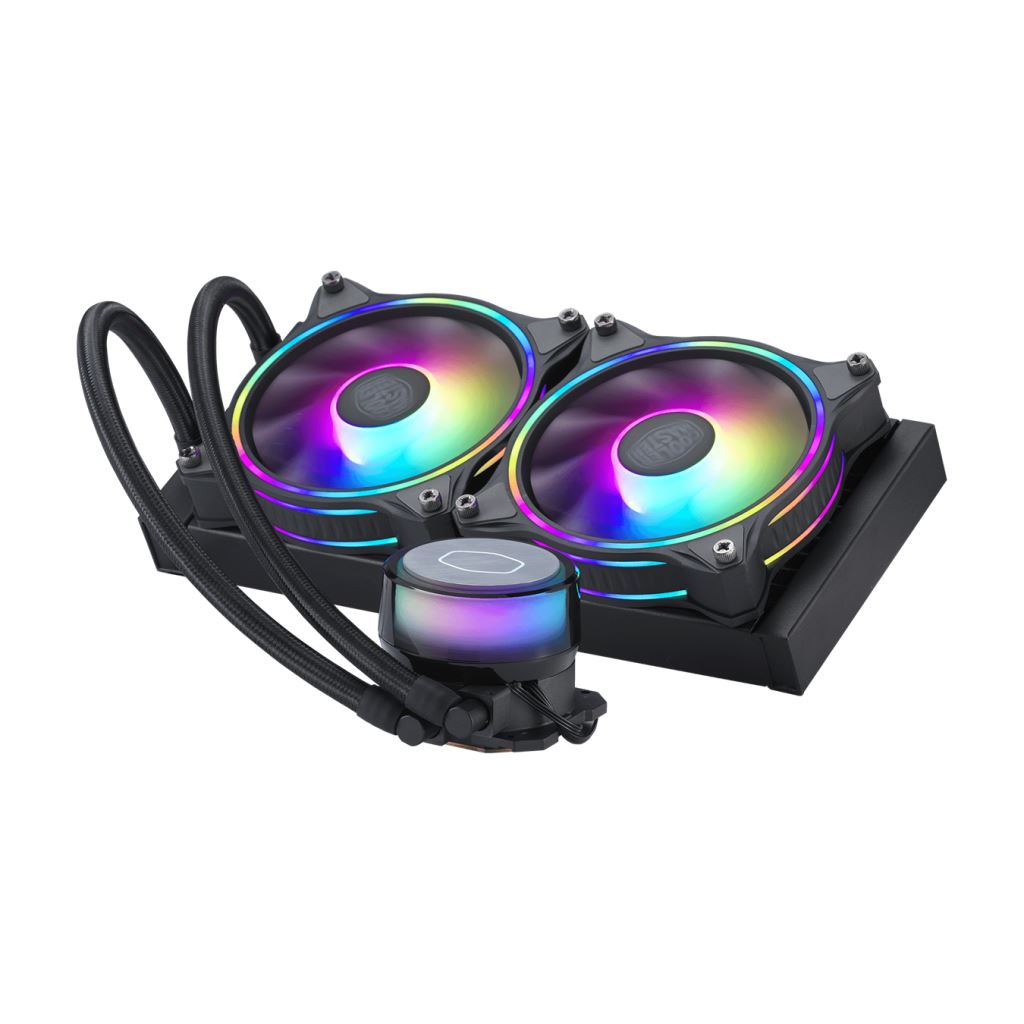 Cooler Master MLX-D24M-A18P2-R1 MasterLiquid ML240 Illusion univerzális CPU vízhűtés fekete