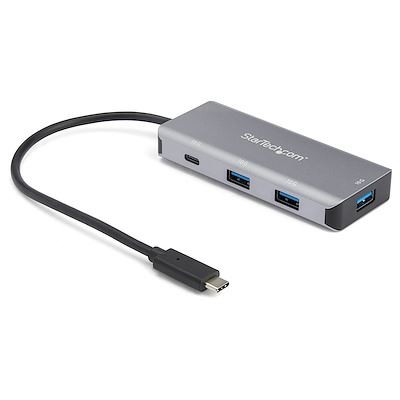 StarTech.com 4 portos USB-C Hub szürke (HB31C3A1CB)