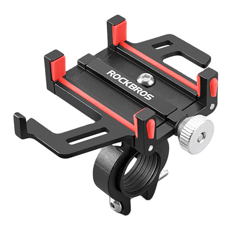 Bicycle Phone Holder Rockbros 699-BR (black and red)