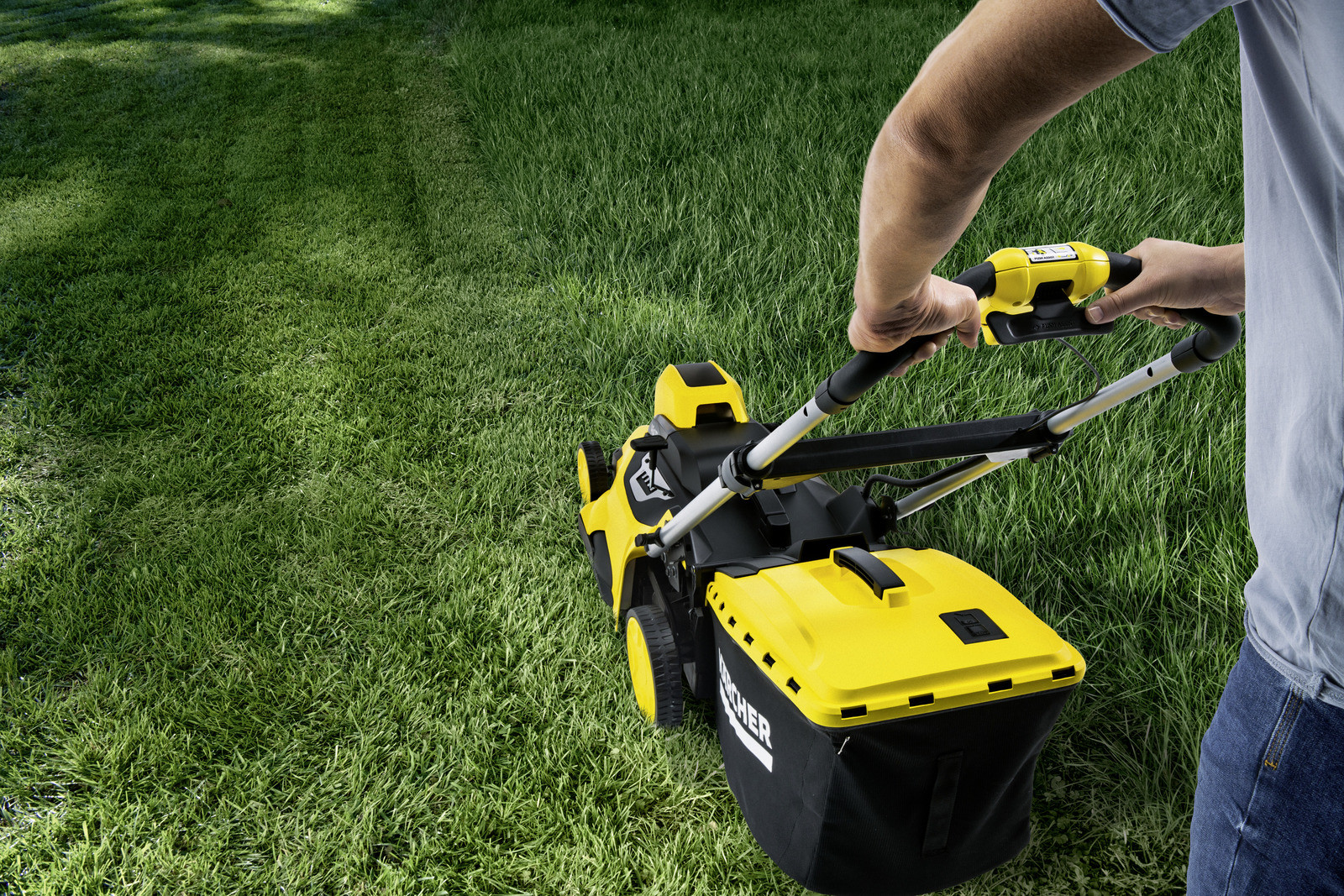 Karcher LMO 36-46 Battery akkumulátoros fűnyíró Akkumulátor nélkül