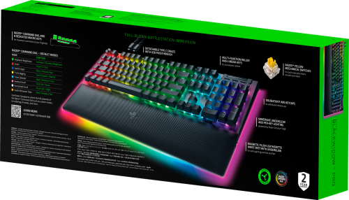 Razer BlackWidow V4 Pro (Yellow Switch) US Layout Razer BlackWidow V4 Pro (Yellow Switch) US Layout