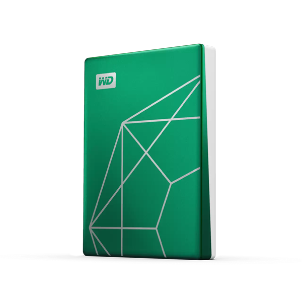 Western Digital 2TB USB 3.2 2,5" My Passport Ultra 20th Emerald Anniversary Edition külső winchester Zöld Western Digital 2TB USB 3.2 2,5" My Passport Ultra 20th Emerald Anniversary Edition külső winchester Zöld