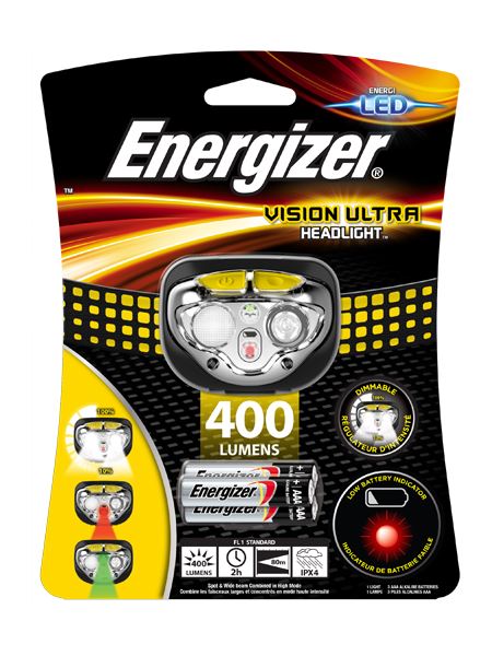 ENERGIZER 4 LED Vision Ultra fejlámpa (E301371800) ENERGIZER 4 LED Vision Ultra fejlámpa (E301371800)