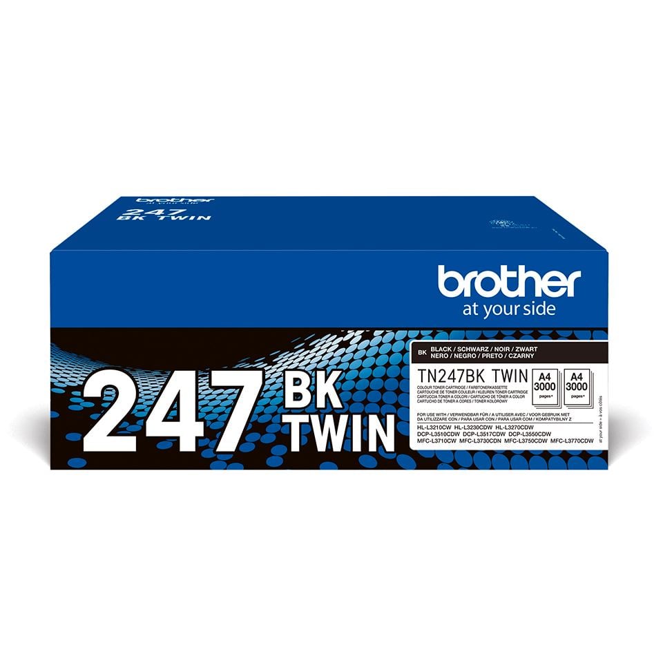 Brother TN247BKTWIN fekete toner Brother TN247BKTWIN fekete toner
