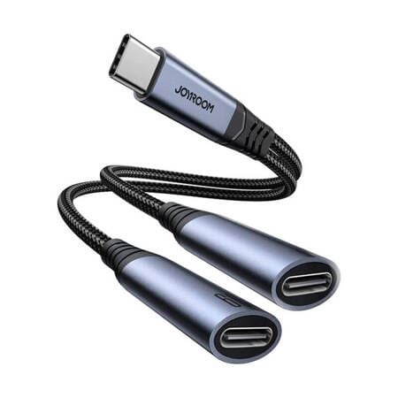 Joyroom SY-C03 2-in-1 USB-C - Dual USB-C adapter Joyroom SY-C03 2-in-1 USB-C - Dual USB-C adapter