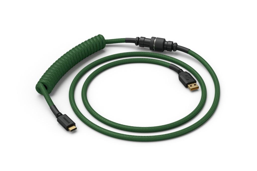 Glorious USB-C billentyűzet spirálkábel zöld (GLO-CBL-COIL-FG) Glorious USB-C billentyűzet spirálkábel zöld (GLO-CBL-COIL-FG)