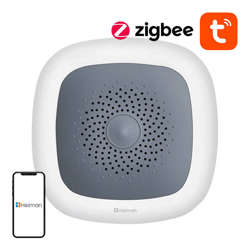 Zigbee Heiman HS1HT Tuya intelligens hőmérséklet- és páratartalom-érzékelő Zigbee Heiman HS1HT Tuya intelligens hőmérséklet- és páratartalom-érzékelő